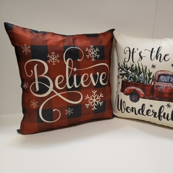 Christmas Pillow Caes - Picture 2 of 2